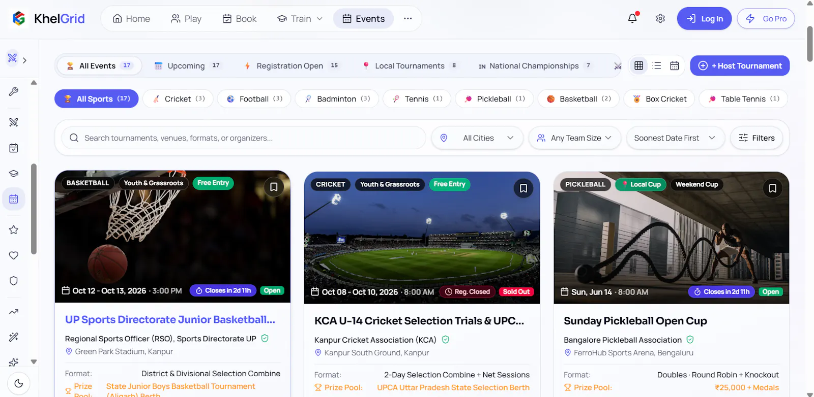 KhelGrid screenshot 3
