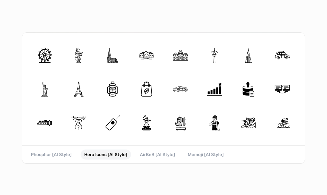 VibeIcons - prompt icons that fit your library media 4