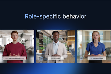 Screenshot of AI Chat-avatar