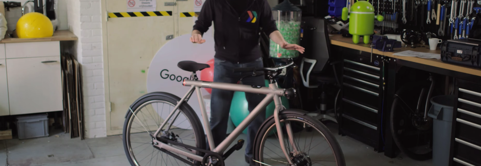 google self driving bike amazon