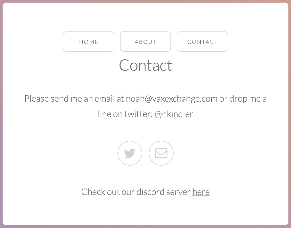 VaxExchange gallery image