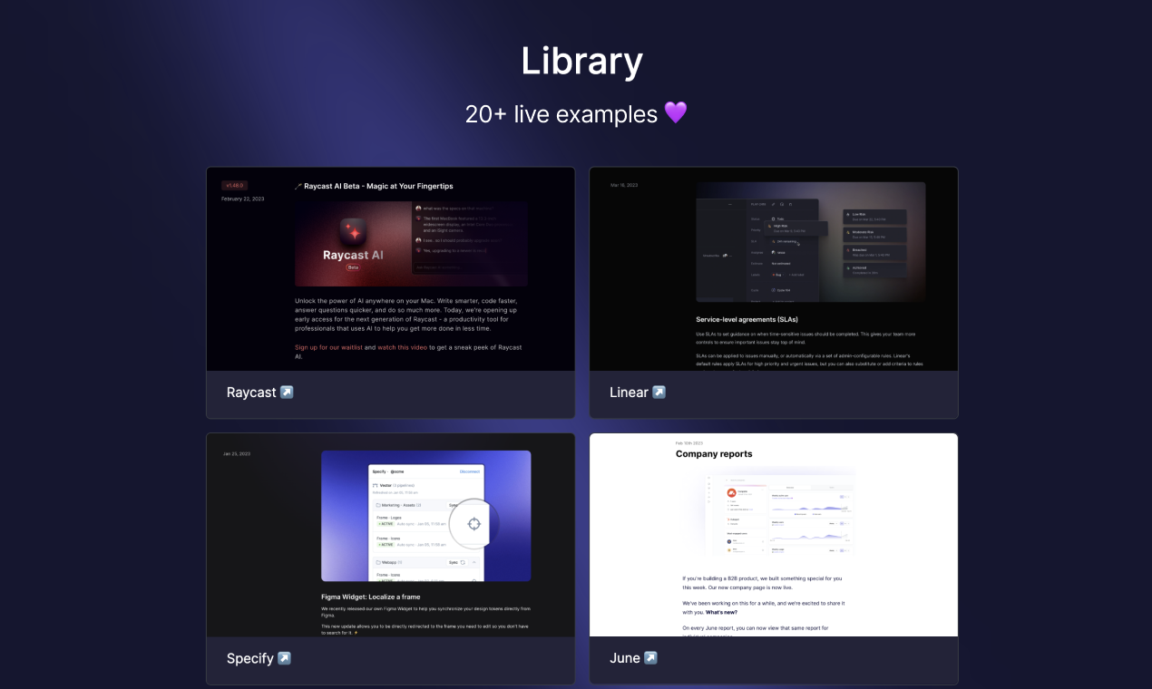 Changelog OSS semanal media 5