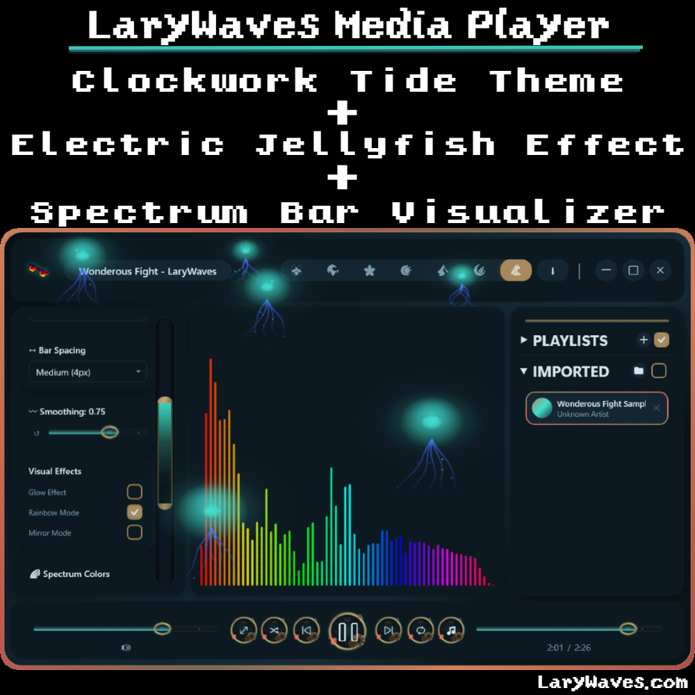 LaryWaves Media Player v0.3 gallery image