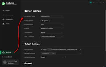 NoteBurner iTunes Audio Converter gallery image