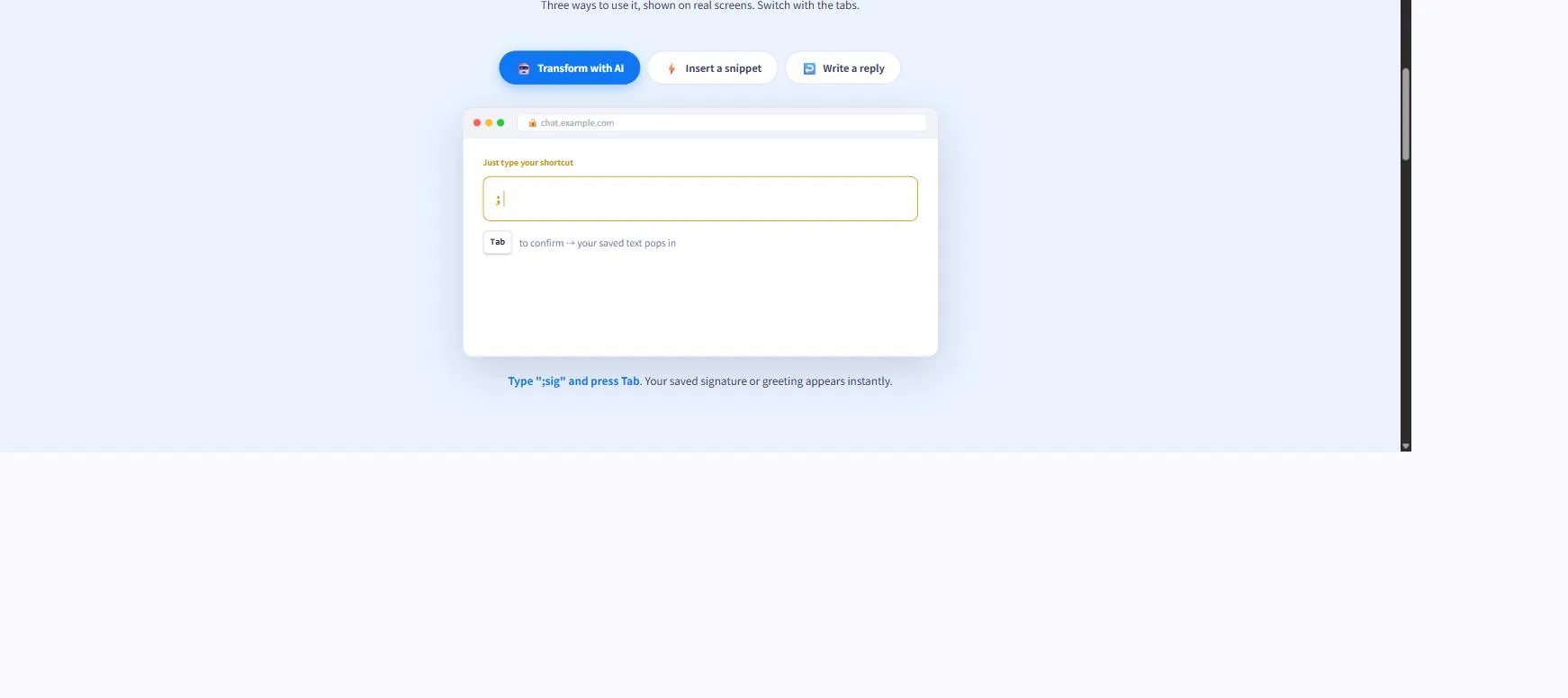 SendReady gallery image