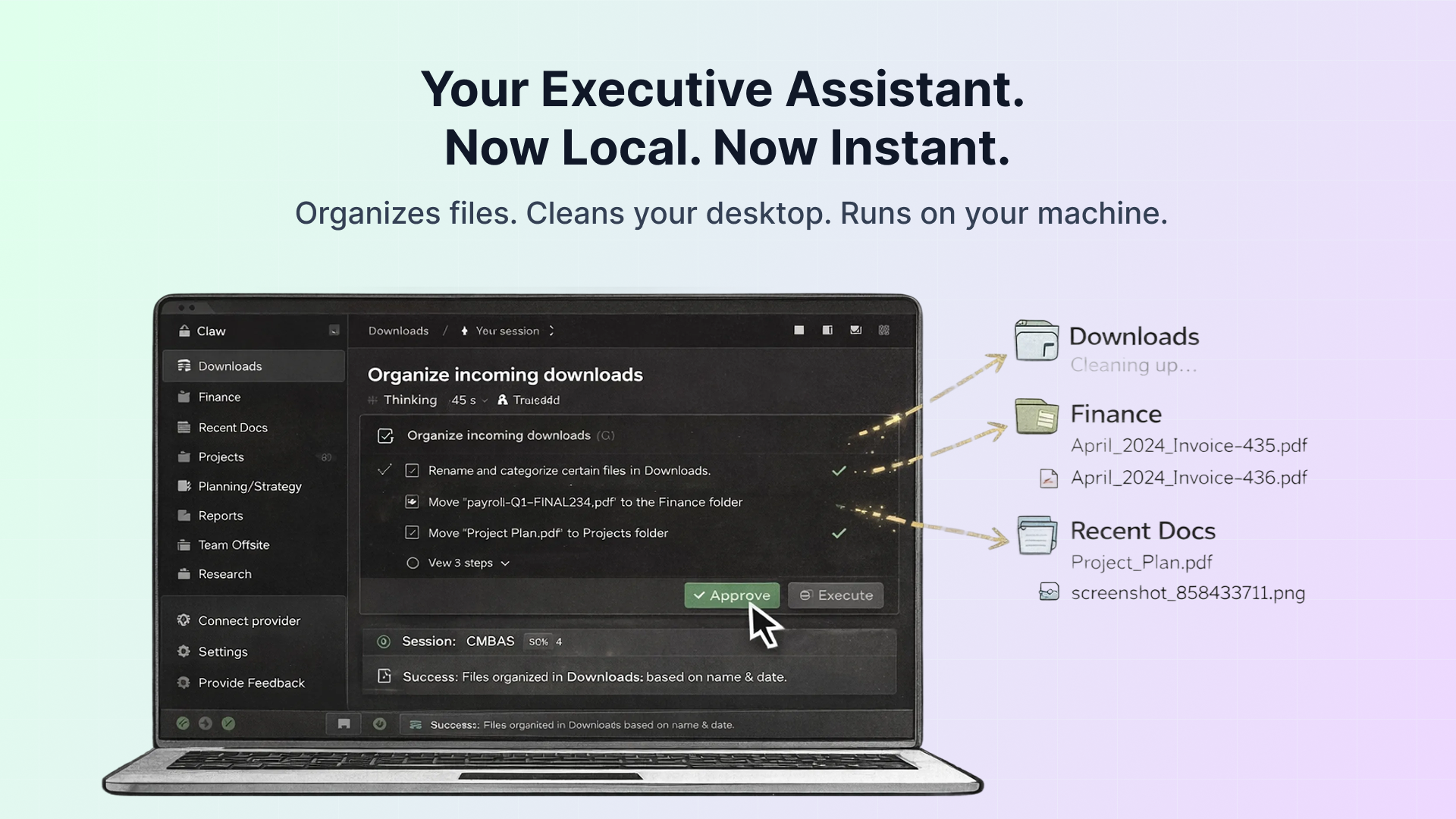 Claw Executive OS screenshot