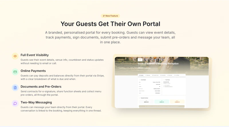 VenueBook screenshot 3