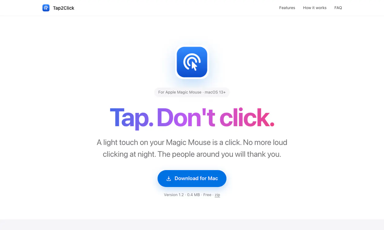 Tap2Click gallery image