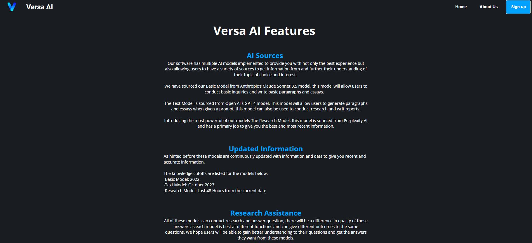 Versa AI gallery image