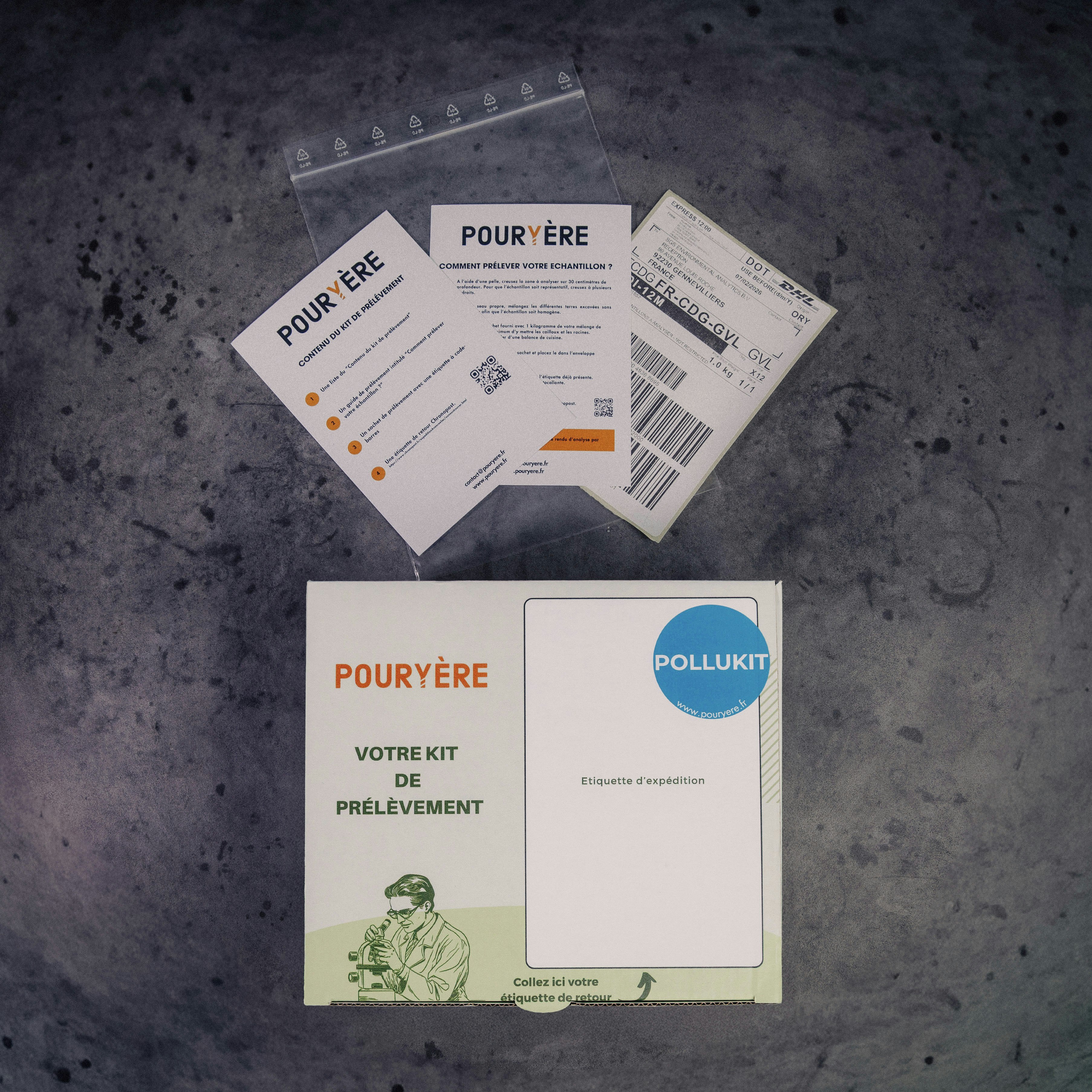 POLLUKIT : Analyse des polluants du sol - Screenshot 2 showing product features and functionality