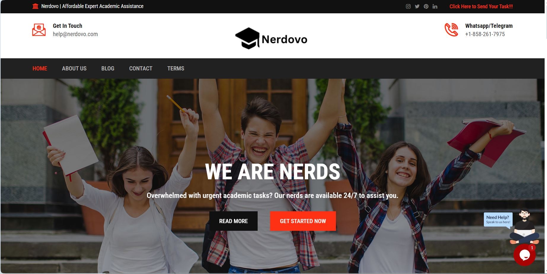 Nerdovo - 24/7 Personalized Educational Support Across All Subjects media 1