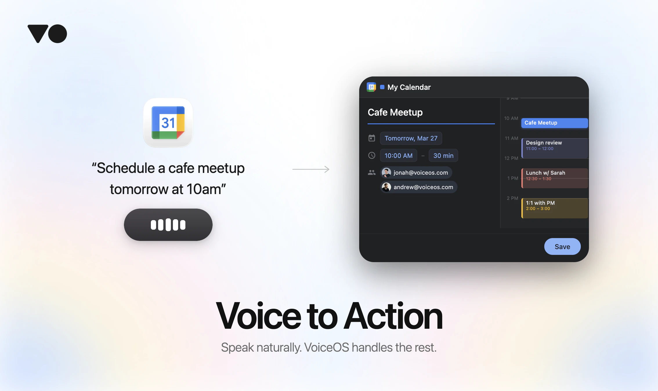 VoiceOS screenshot 1