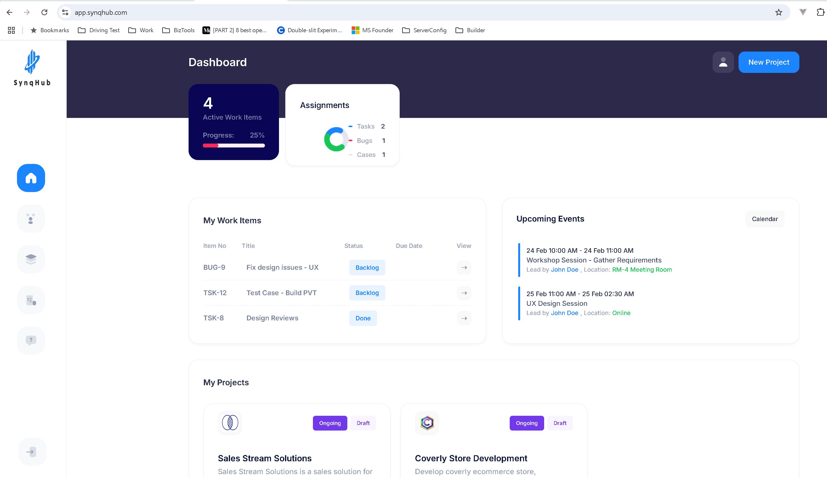 9. SynqHub - Connect. Collaborate. Succeed!