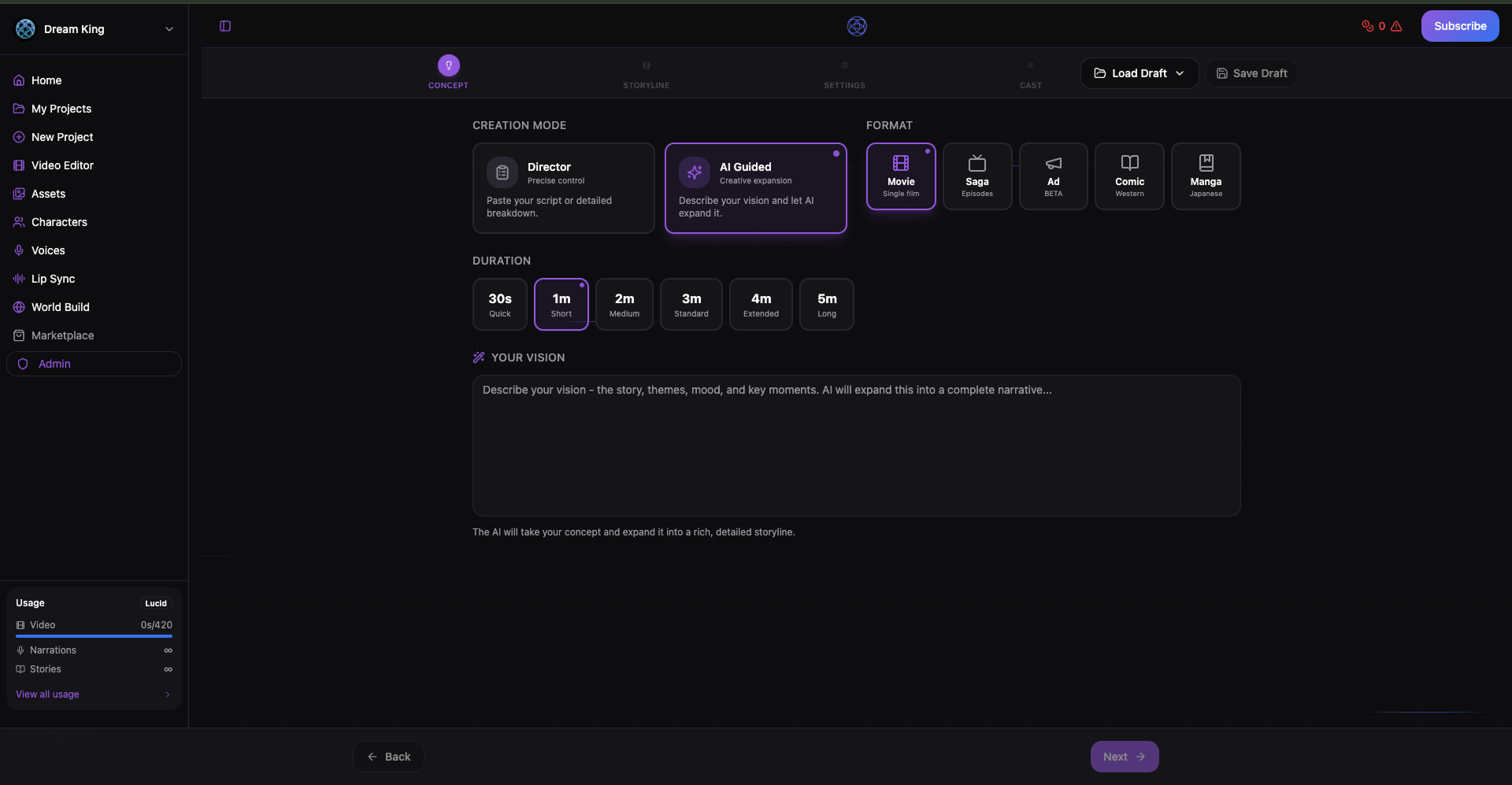 Lucid Engine AI Cinema  gallery image