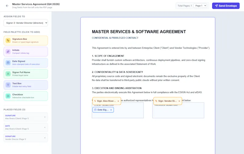 ZeroSign screenshot 2