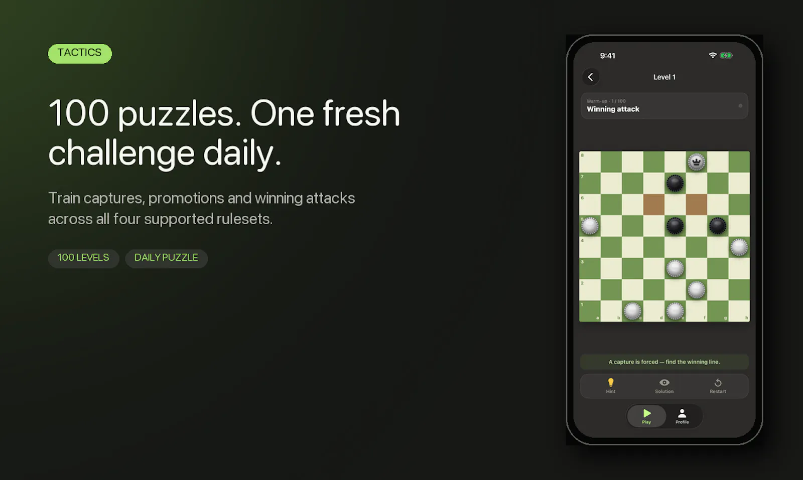 Checkers screenshot 2