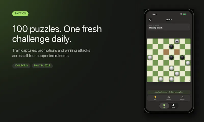Checkers screenshot 2