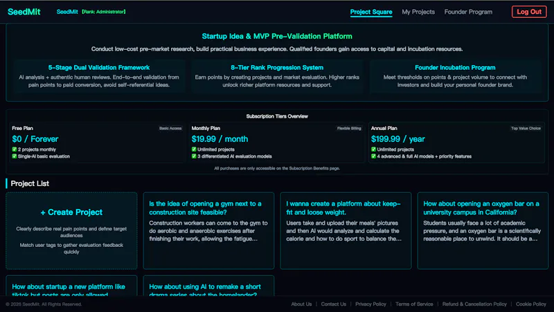 SeedMit screenshot 1