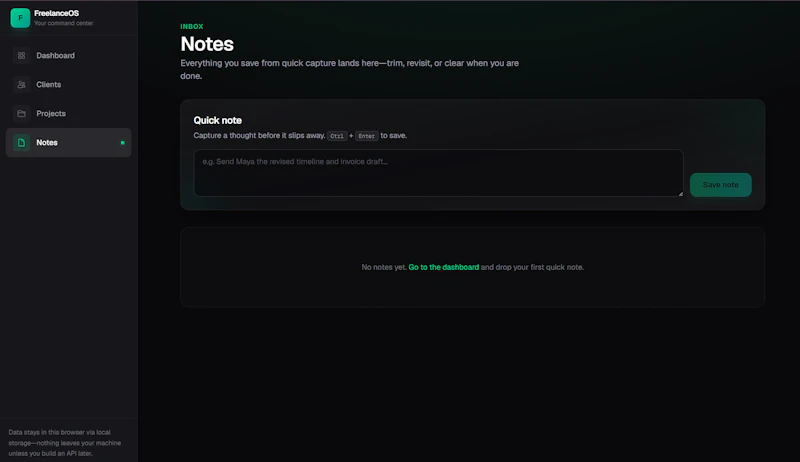 FreelanceOS screenshot 6