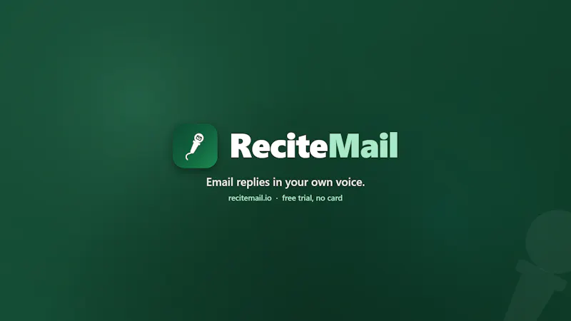 ReciteMail screenshot 5
