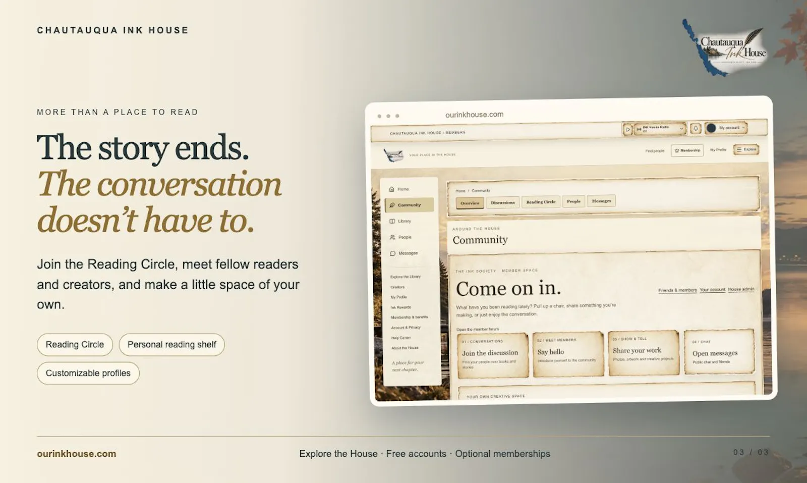 Chautauqua Ink House screenshot 3