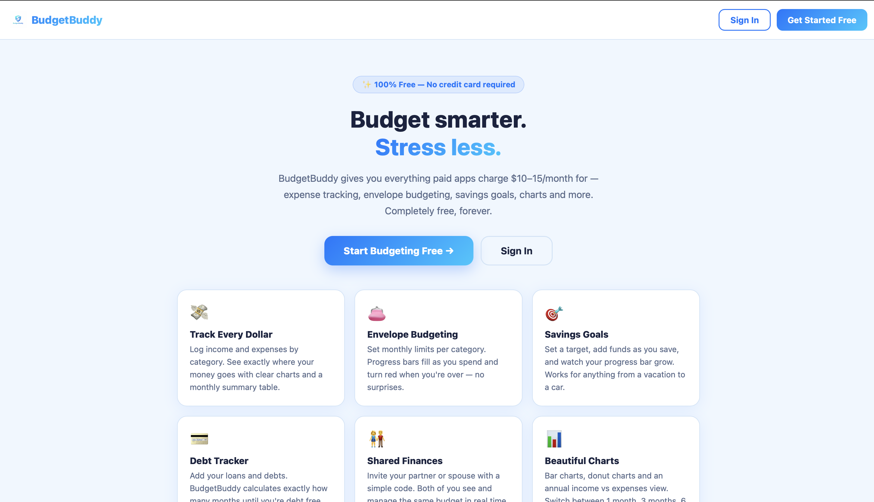 BudgetBuddy gallery image