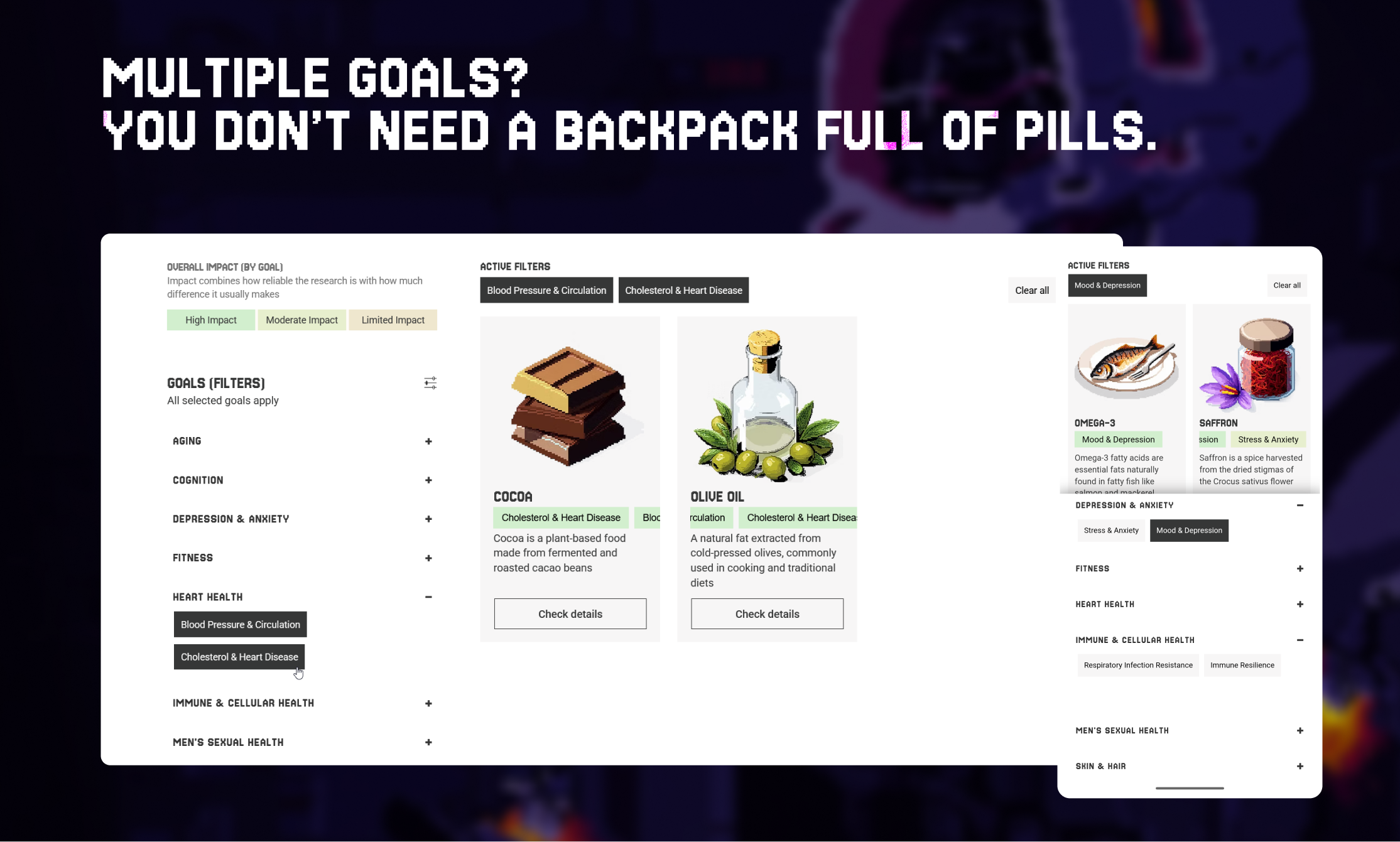 Tactics+ Supplement Finder gallery image