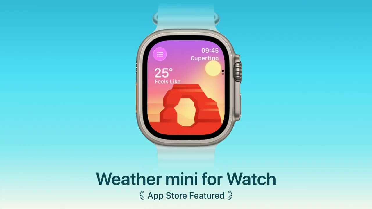 Weather mini for Apple Watch gallery image