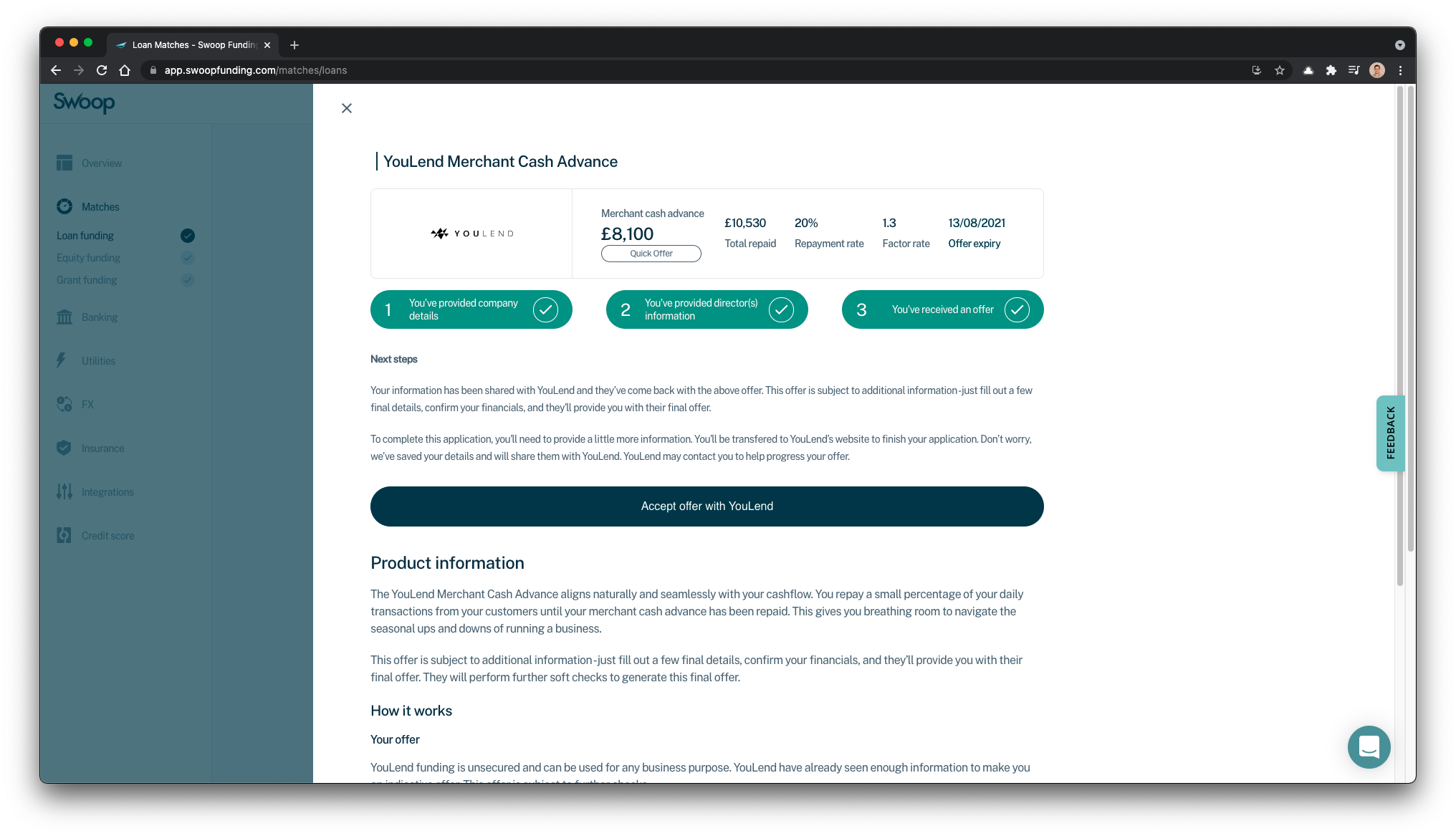 Swoop Funding gallery image