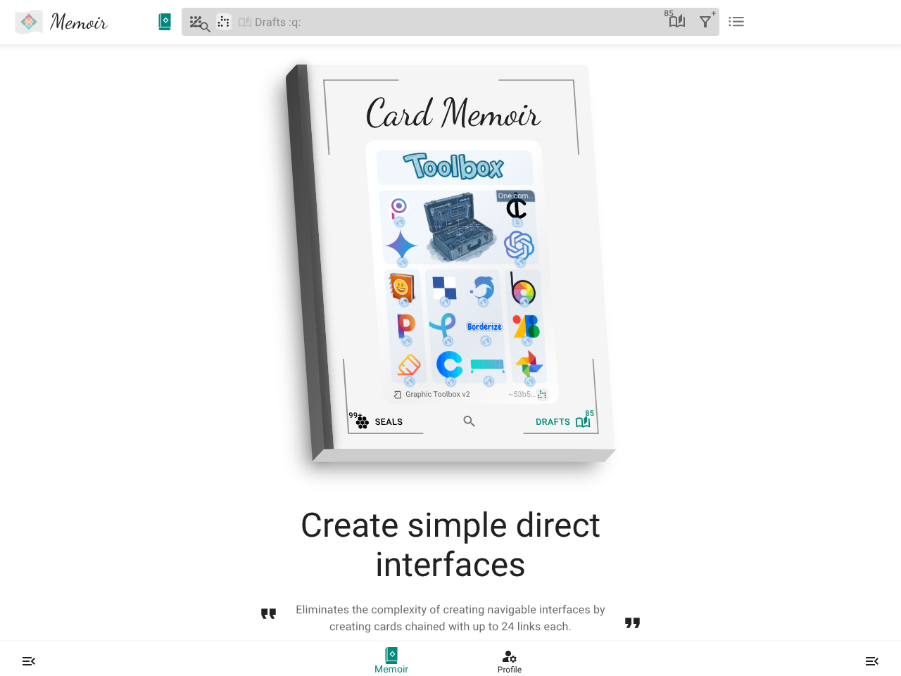 Card Memoir Concept media 2