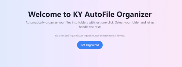 KY AutoFile Organizer gallery image