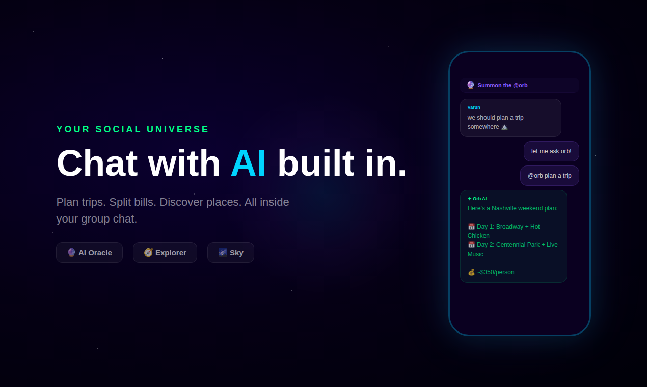 Orb - Social Universe gallery image