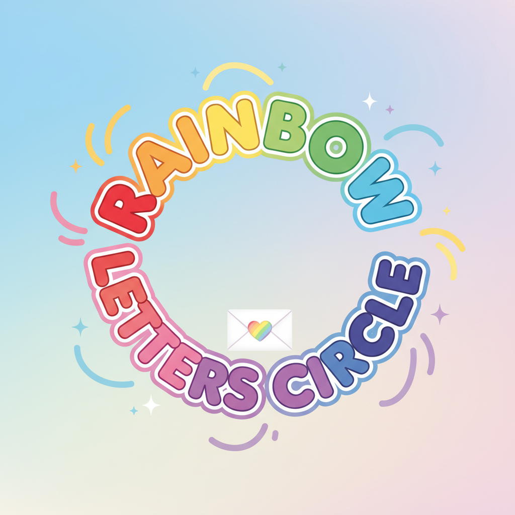 Rainbow Letter Circle gallery image