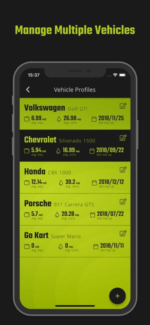 Fuel Usage Tracker gallery image