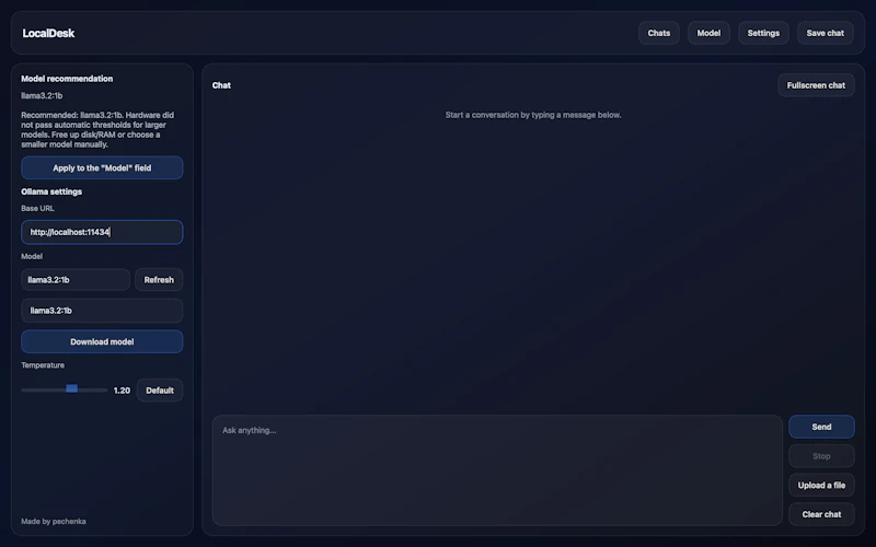 LocalDesk screenshot 1