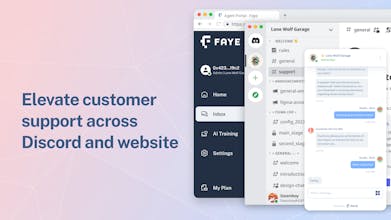 Faye interface: experimente el poder de una atención al cliente eficiente.