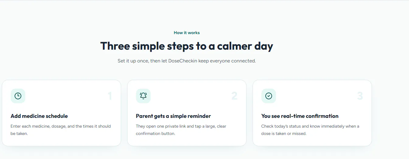 DoseCheckin gallery image