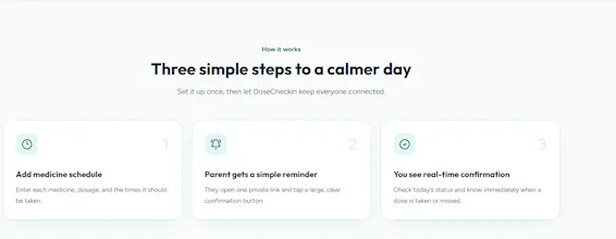 DoseCheckin gallery image