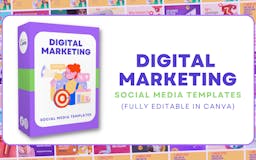 Digital Marketing Canva Templates Bundle media 2