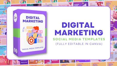 Digital Marketing Canva Templates Bundle gallery image