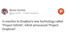 Project Dropboxe by Infinit media 1