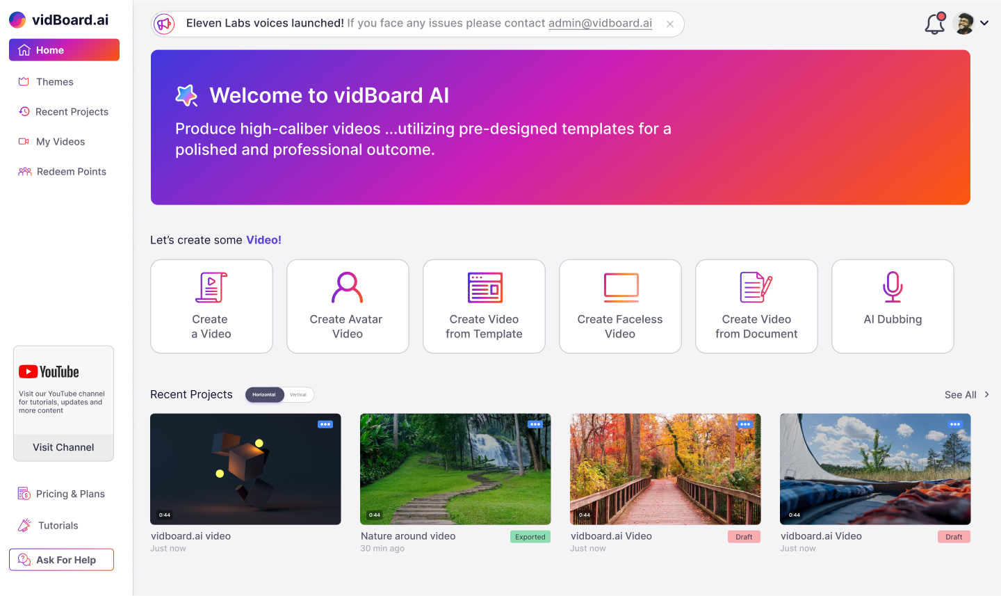 Vidboard — screenshot 3 showing tool features and UI