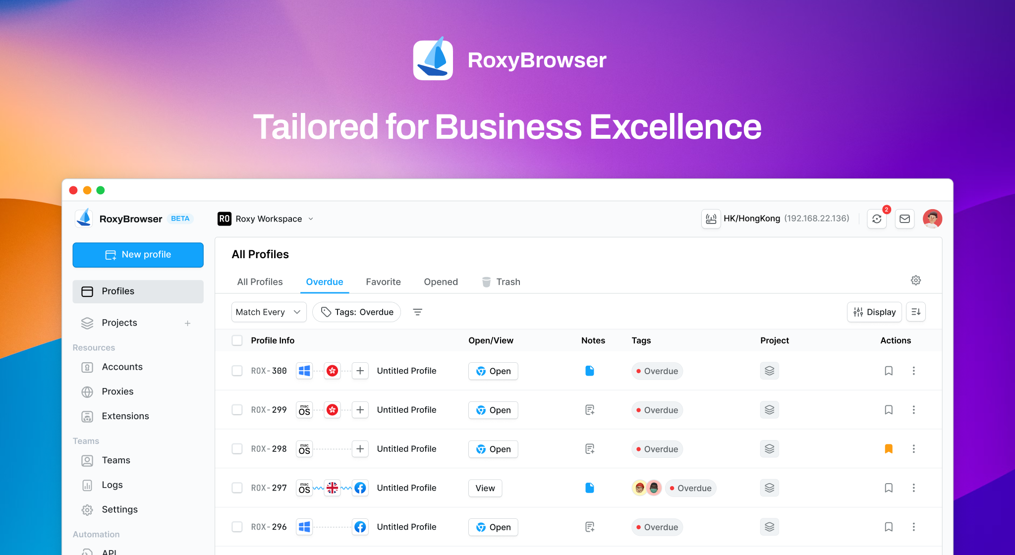 Roxybrowser - Premier Antidetect Browser для гладкого, надежного рабочего процесса медиа 1