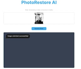 PhotoRestore AI gallery image