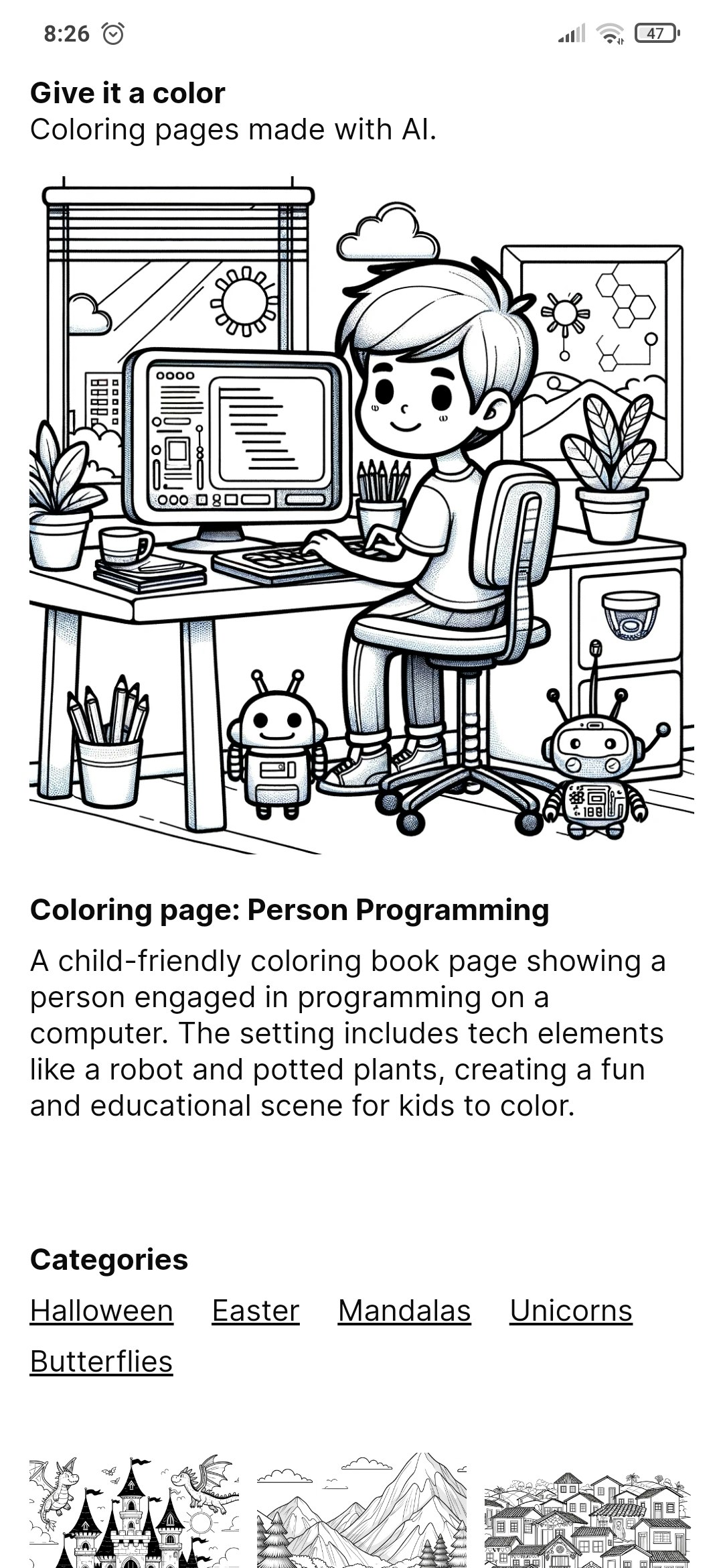 Give it a color gallery image