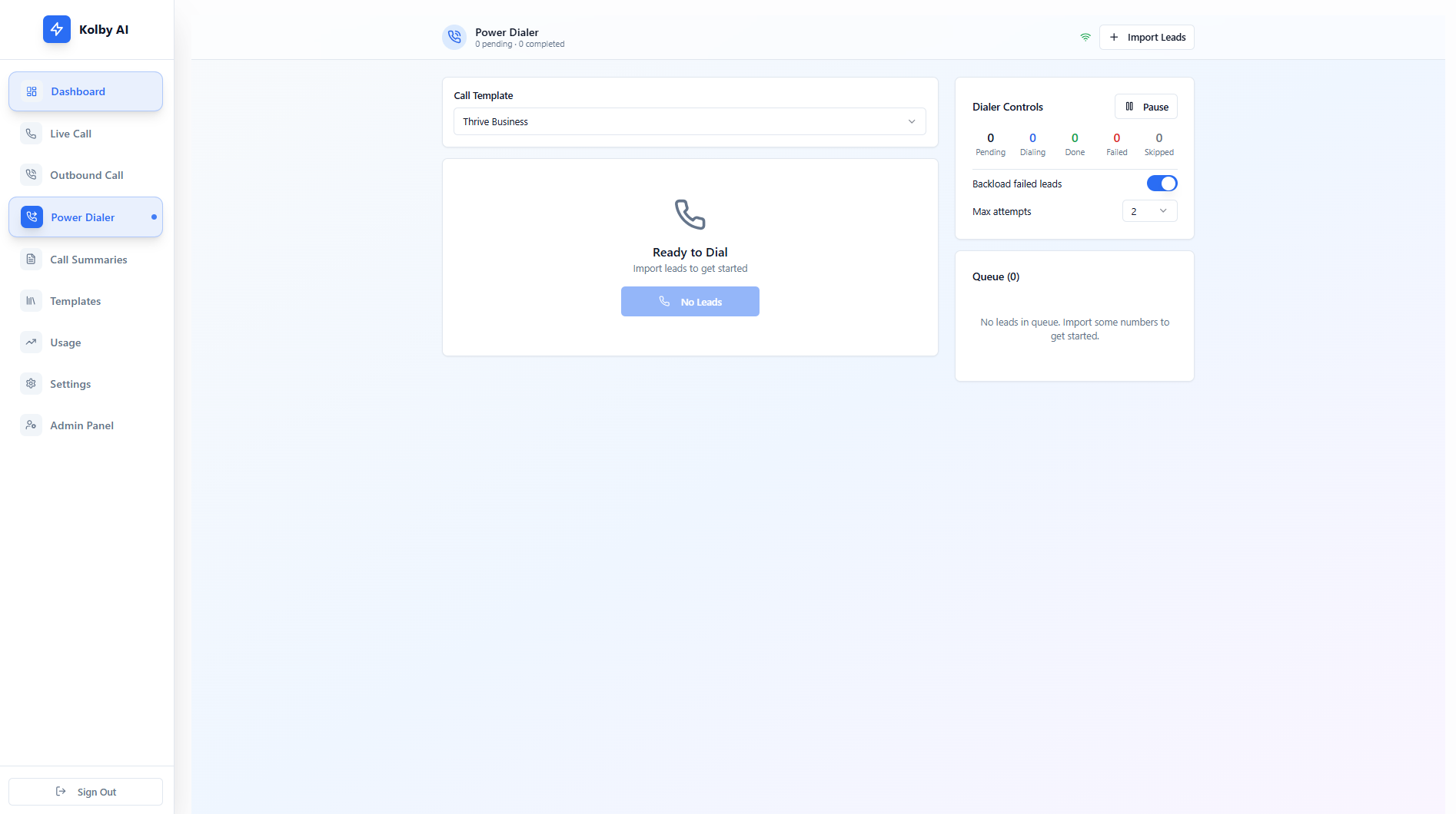 Kolby AI - Screenshot 3 showing product features and functionality