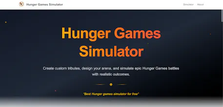 Hunger Games Simulator gallery image