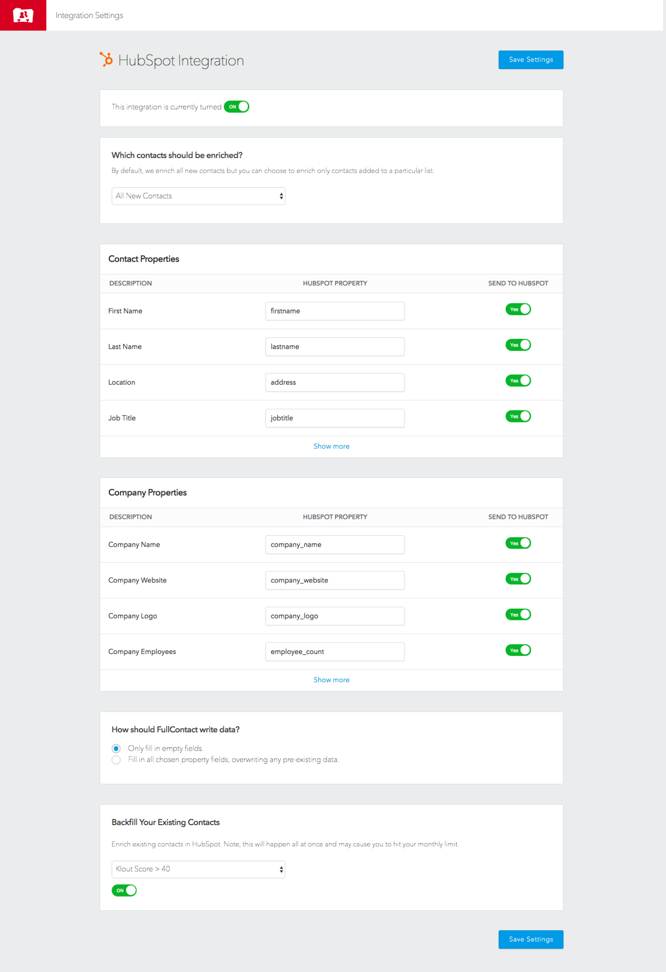 FullContact for iOS Image