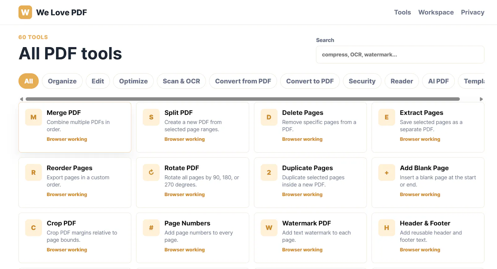 We Love PDF screenshot 2