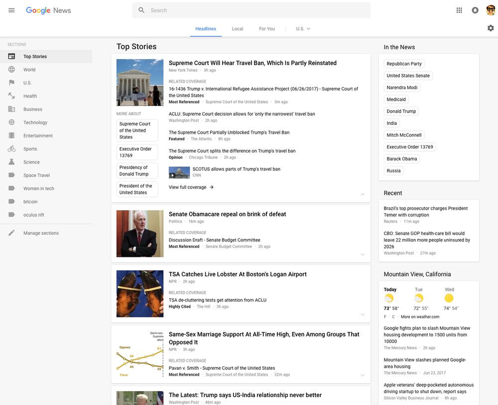 Google News gallery image